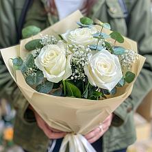 Букет Нежные грёзы в Катыр-Юрте Букет цветов из: Розы в Катыр-Юрте